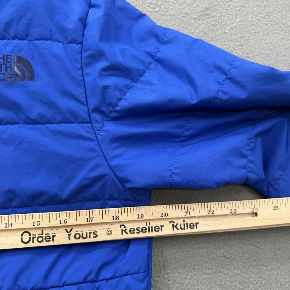 The North Face Jacket Mens Small Blue‎ Primaloft Insulated Puffer Full Zip